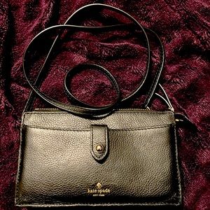 Black adjustable strap Kaye Spade